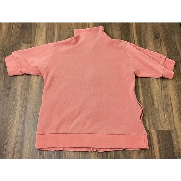 Women Adidas Top Jacket Tubular Waffle knit full-zip cotton sport jacket, M - Picture 3 of 4